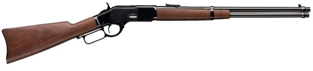 Winchester Repeating Arms 534255141 Model 1873 Carbine Full Size 45 Colt (LC) 10+1 20" Brushed Polish Blued Sporter Barrel, Brushed Polish Blued Steel Receiver, Black Walnut Straight Grip Stock | Elite Firearms