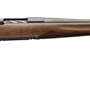 Browning 036001294 X-Bolt 2 Hunter Full Size 6.5 PRC 3+1 24" Matte Blued Sporter Barrel, Matte Blued Drilled & Tapped Steel Receiver, Fixed Satin Checkered Walnut Stock