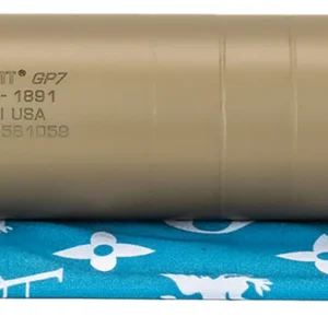 Griffin Armament GAGP7FDE-W GP7 Direct Thread Suppressor 7.62mm 1.50″ FDE 17-4 PH Stainless Steel 5/8″x24
