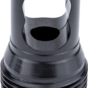 Kgm Suppressors A-TMB-S-3 R50T Taper Muzzle Brake Black Nitride Steel 3/4″x24 Threads