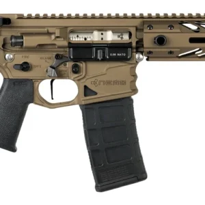 Nemo Arms BL-556-8P Battle-Light  5.56 NATO 30+1 8" Black Threaded Barrel, Burnt Bronze Aluminum Receiver w/Picatinny Rail, M-LOK Handguard, Black Polymer SB Tactical SBA3 Brace, Magpul MOE Grip, Ambi