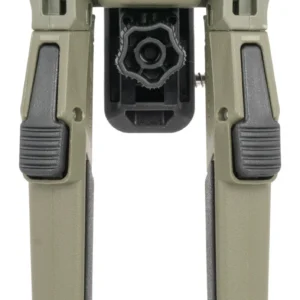 Savage Arms 56451 Sling Swivel Bipod  7.20″-10″ High Green Polymer