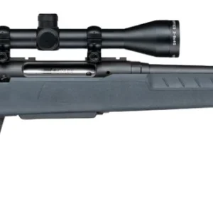 Savage Arms 33182 Axis 2 XP 30-06 Springfield 4+1 20" Matte Black Carbon Steel Threaded Barrel & Drilled & Tapped Receiver, Gray Synthetic Fixed w/Pistol Grip Stock, 3-9x40mm Duplex Scope, Right Hand