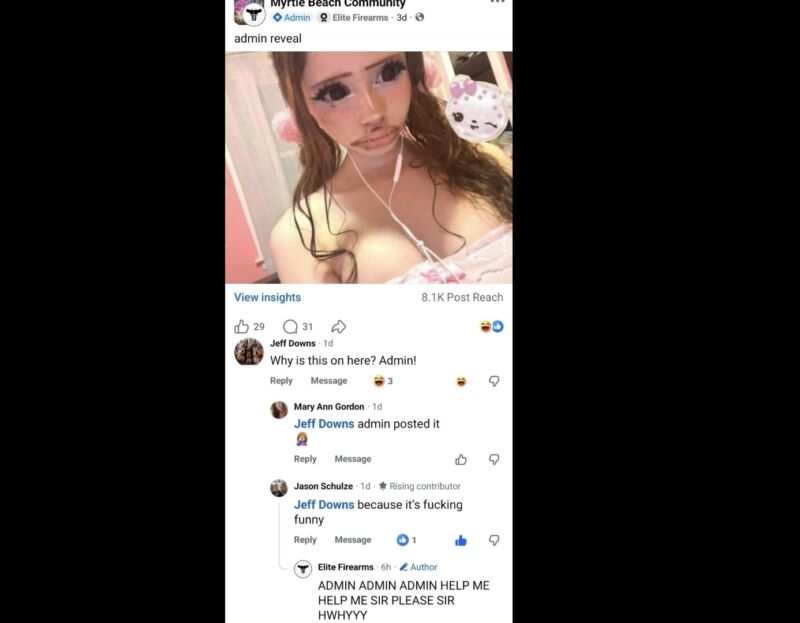 Image for the Tweet beginning: Facebook hate seeing me log