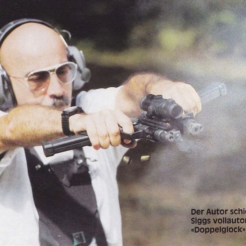 Image for the Tweet beginning: The “Doppelglock” (double-glock) 